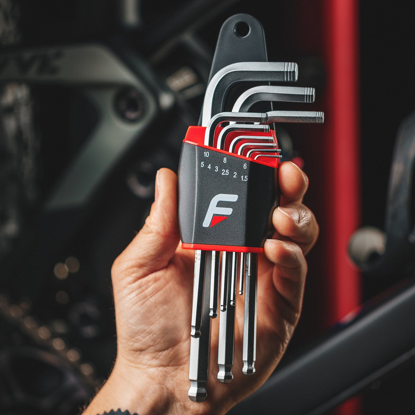 Шестигранники набор Feedback Hex Wrench Set 1.5-10mm