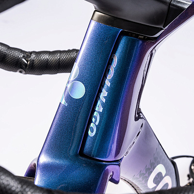 Colnago Y1Rs Dura Ace Di2 Vision SC45 YSBO / Черный-Фиолетовый