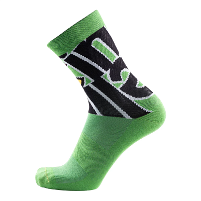 Велоноски утепленные Cinelli Tempo Winter Sock / Зеленый