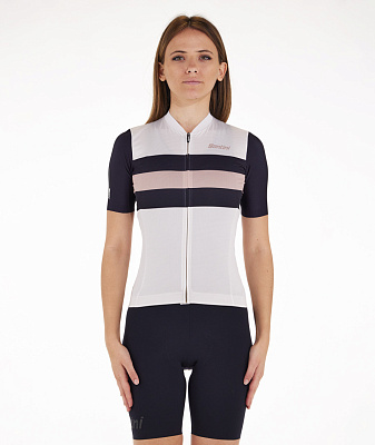 Веломайка женская Santini Eco Sleek Bengal Women's Jersey / Черный