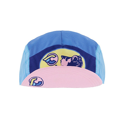 Велокепка Cinelli Cap Shana Sadeghi Ray Kitten / Голубой-Розовый