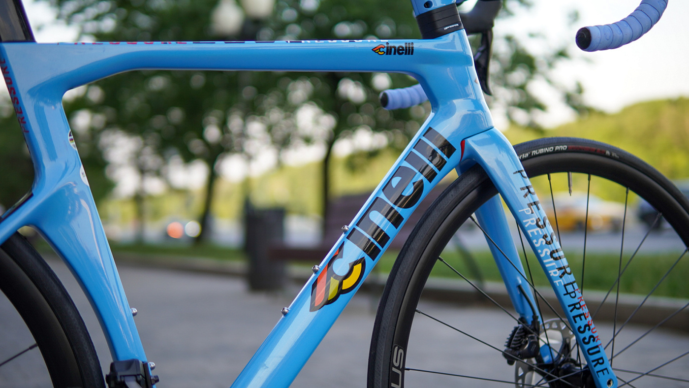 Cinelli Pressure Ultegra Di2 V12 / Синий