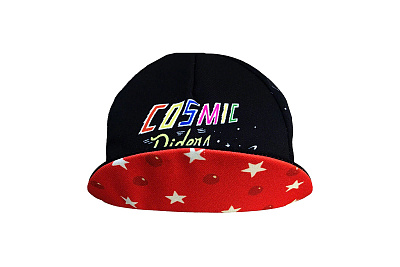 Велокепка Cinelli Cap Cosmic Riders Black-Sergio-Mora