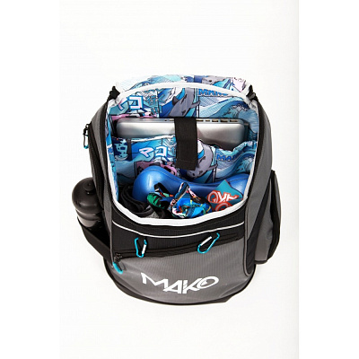Рюкзак MAKO Manga back pack / Серый-Голубой