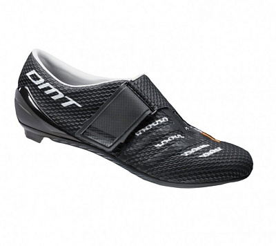 Велотуфли для триатлона DMT DT1 Shoes 2018 / Черный-Белый