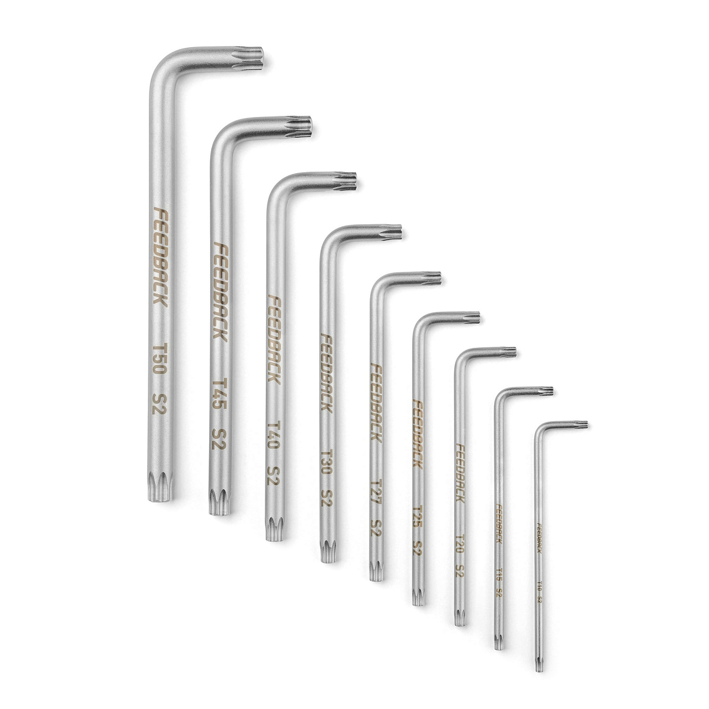Набор ключей Feedback Torx Wrench Set T10-T50