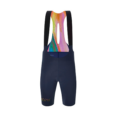 Велошорты Santini Unico Edge Bib-Shorts / Синий