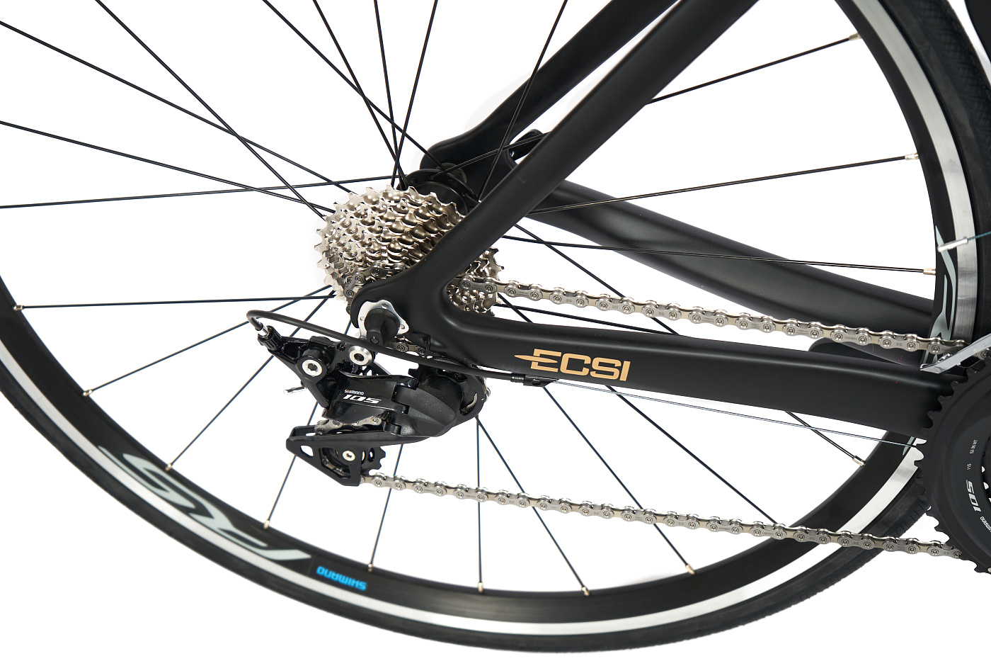 ECSI С1 Rim 105 11v R900 / Черный-Золотой 