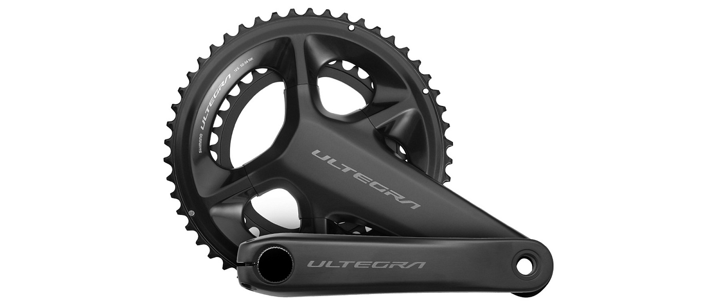 Система шатунов Shimano Ultegra FC-R8100 Road Crankset / 52/36T