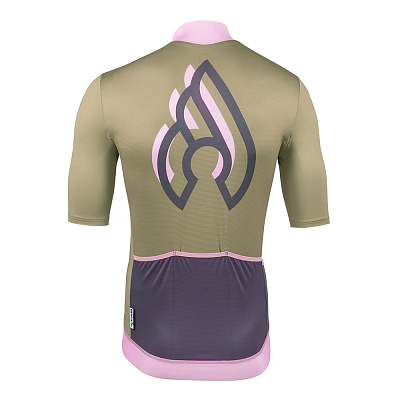 Велосипедная джерси Cinelli Tempo Jersey / Золотой-Розовый