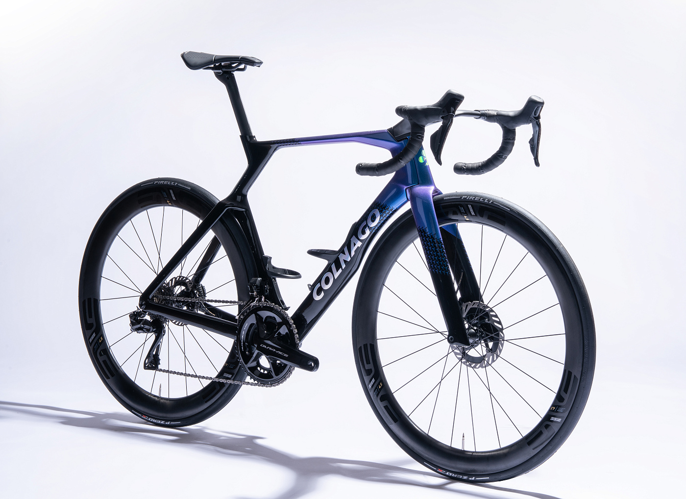 Colnago Y1Rs Dura Ace Di2 Vision SC45 YSBO / Черный-Фиолетовый