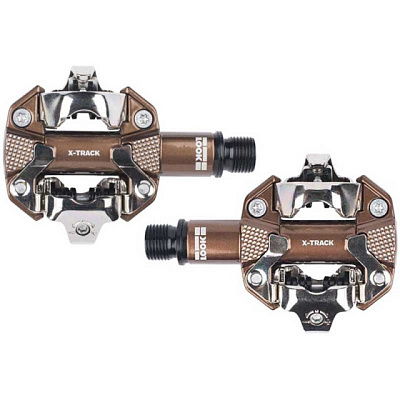 Педали контактные МТБ Look X-Track Gravel Edition / Бронзовый