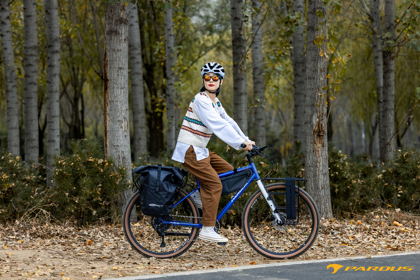 Pardus Explore Sport Urban 27.5" Disc Deore 2023 / Коричневый