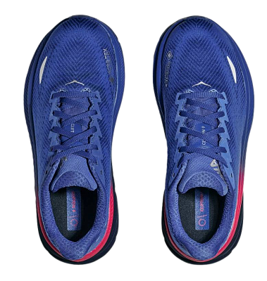 Беговые кроссовки мужские HOKA One One Clifton 9 GTX / Голубой-Фиолетовый