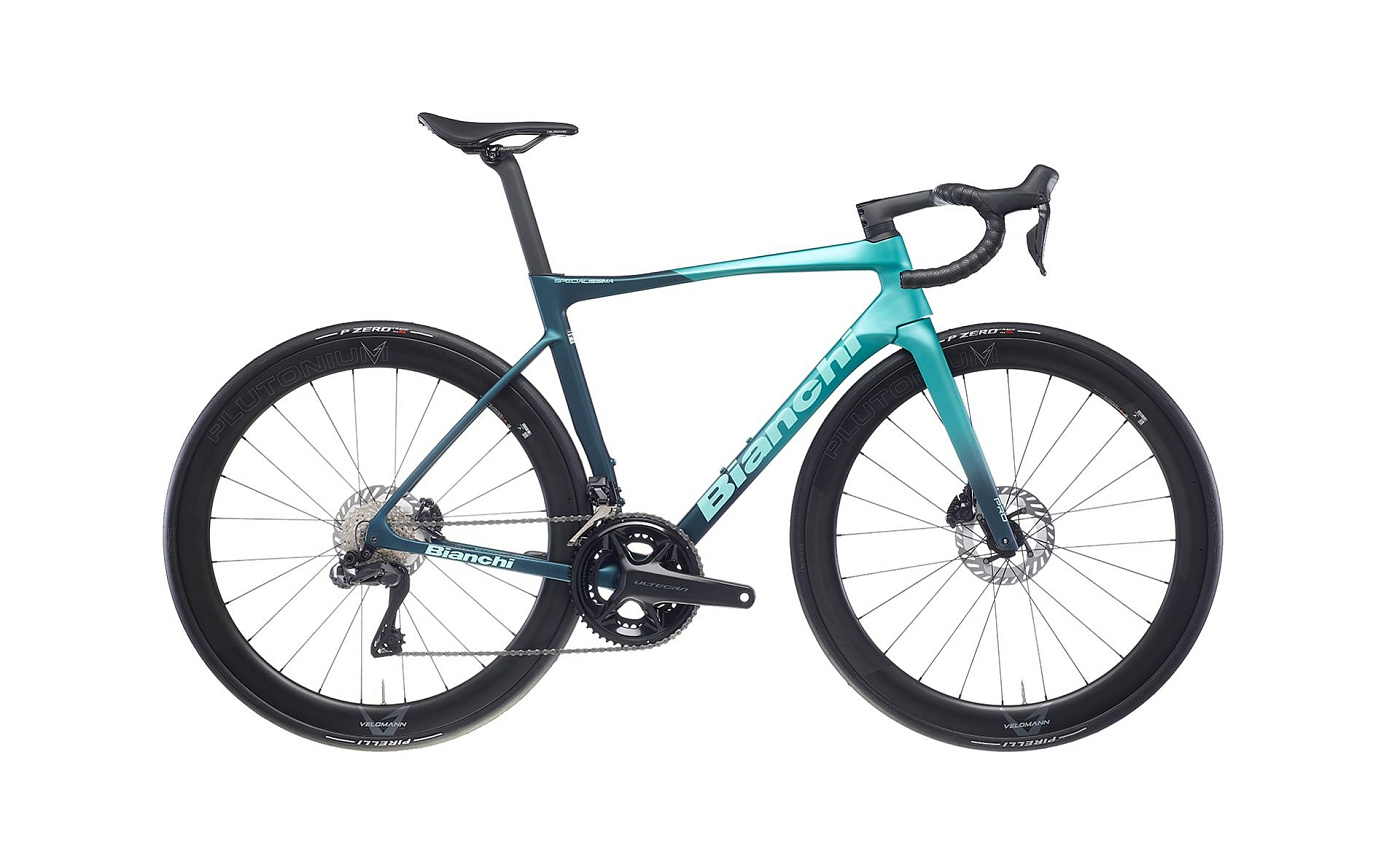 Рама шоссейная Bianchi Specialissima Pro B5 / Матовый Синий-Целесте