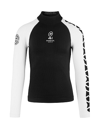 Термомайка с длинным рукавом Assos Ls Skinfoil Winter Evo7 / Черный