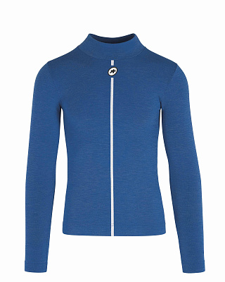 Термомайка с длинным рукавом Assos Assosoires UZ Winter LS Skin Layer / Голубой