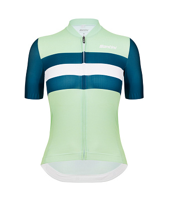 Веломайка женская Santini Eco Sleek Bengal Women's Jersey / Зеленый