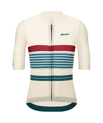 Веломайка Santini Bengal Evo Unisex SS Cycling  Jersey / Бежевый