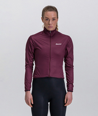 Ветровка Santini Nebula Woman's Wind Jacket / Бордовый