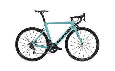 Bianchi Aria Aero Rim Ultegra 2021 / Целесте